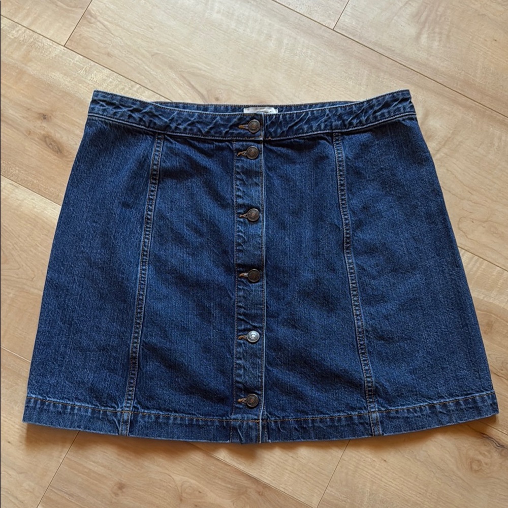 Loft Denim Skirt, Size 12